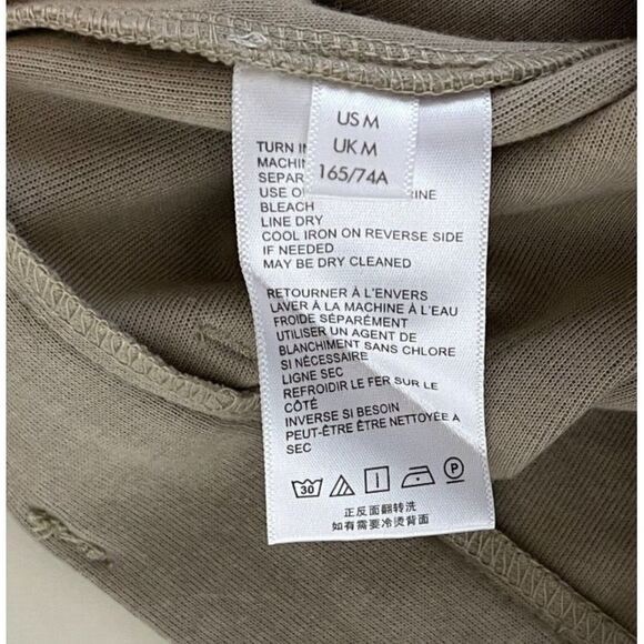 URBAN OUTFITTERS Isabella Ponte High Waist Flare Pants Womens Sz Medium Taupe - Picture 4 of 8